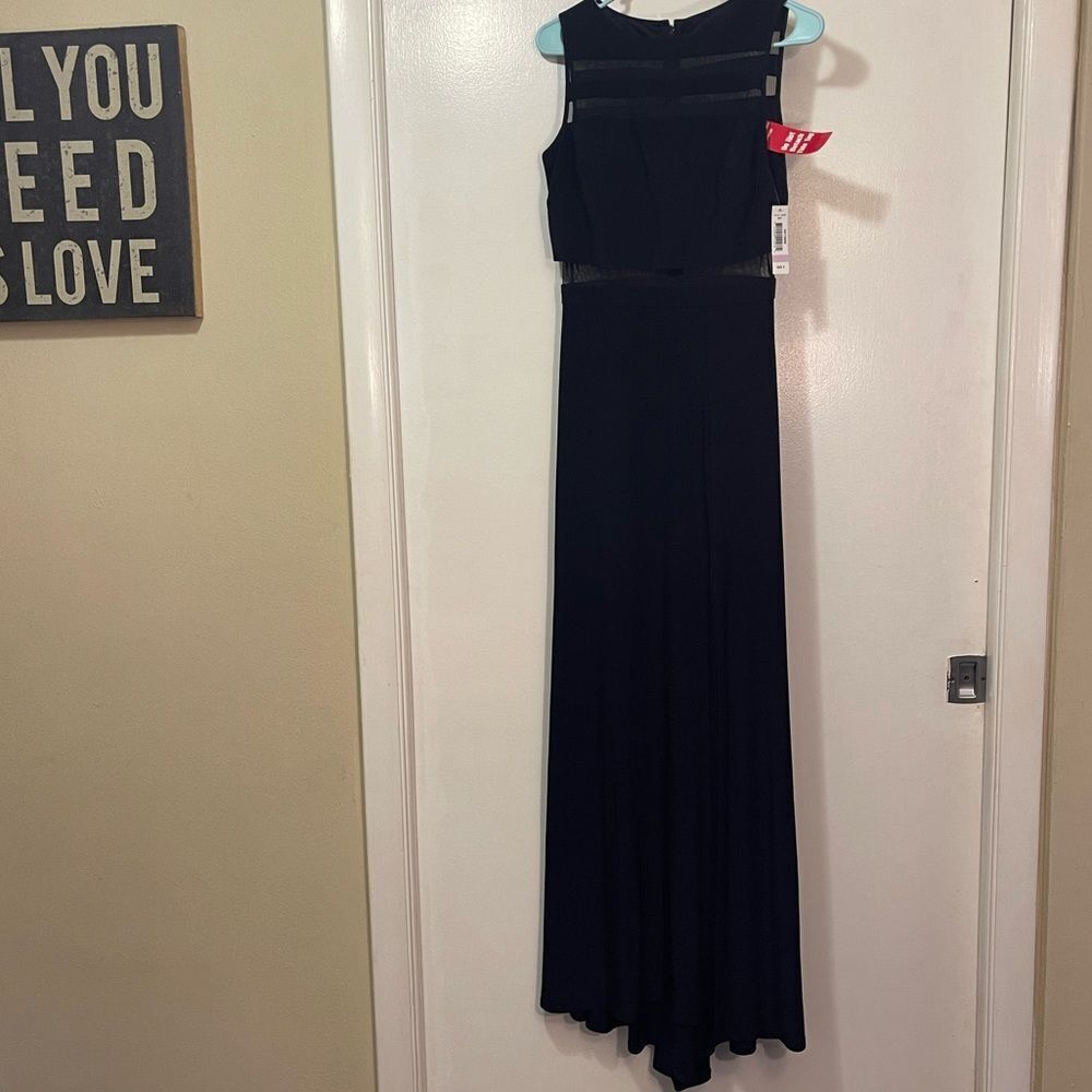 NWT Nightway dress Size 6 Navy blue